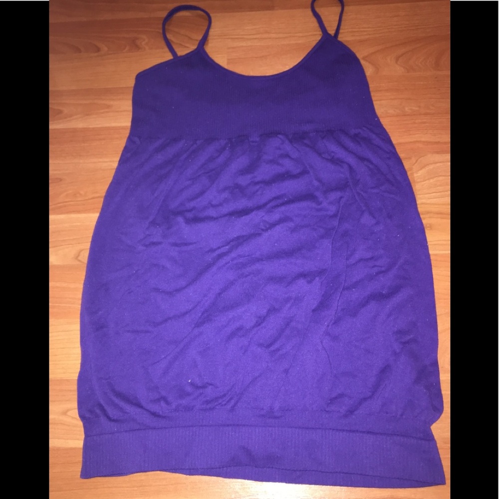 Medium purple tank top